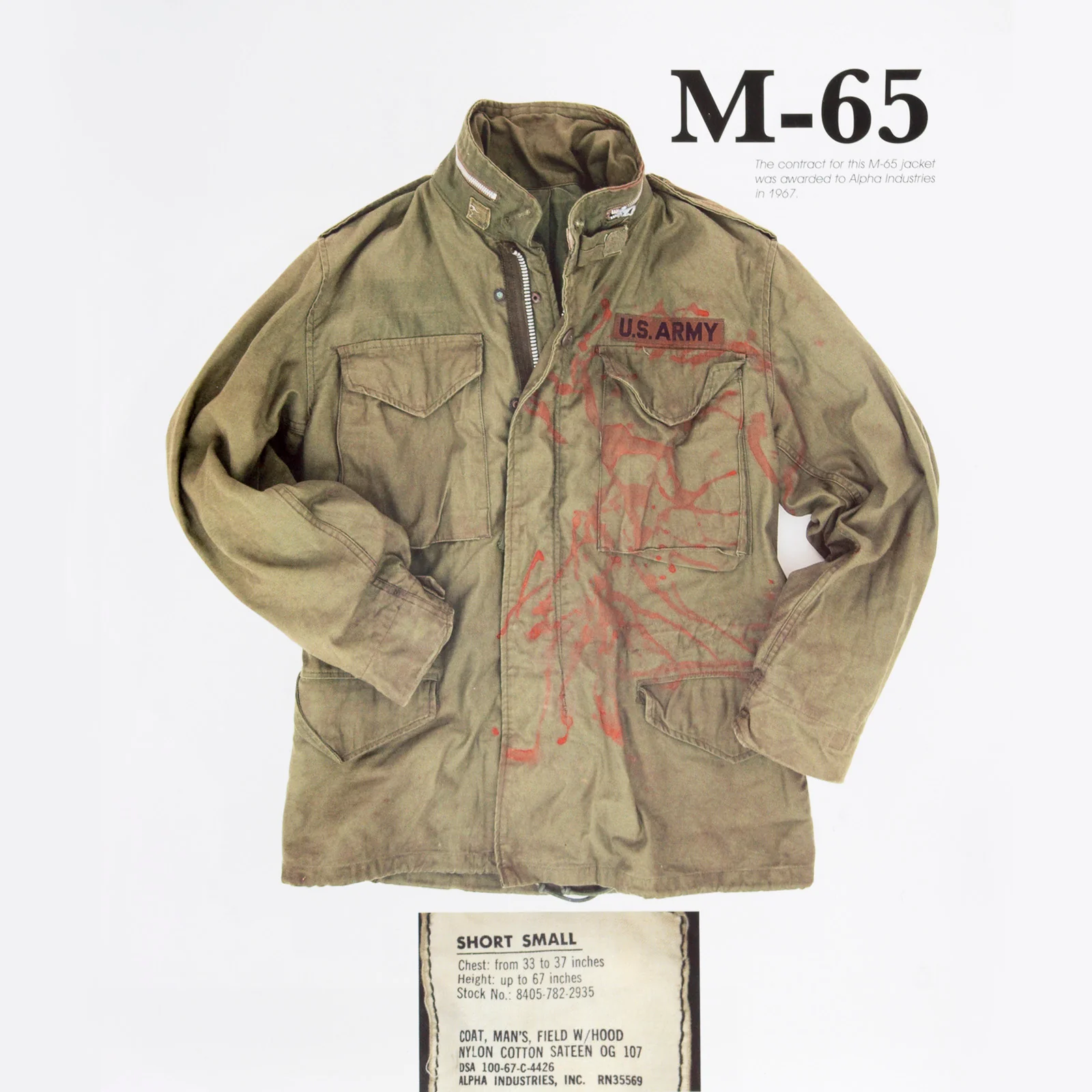 Jaqueta M-65 Field original dada a combatente